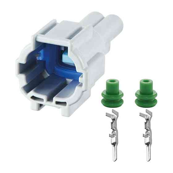 Роз'єм конектор 2-кон., Птф (Противотуманки), Вентил, Охлаждения Радіатора, 6188-0554, PB291-02127, Infiniti, Nissan Київ