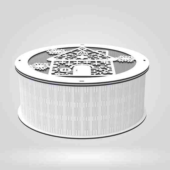 Подарункова коробка EKOSTAR d250 h100 Київ