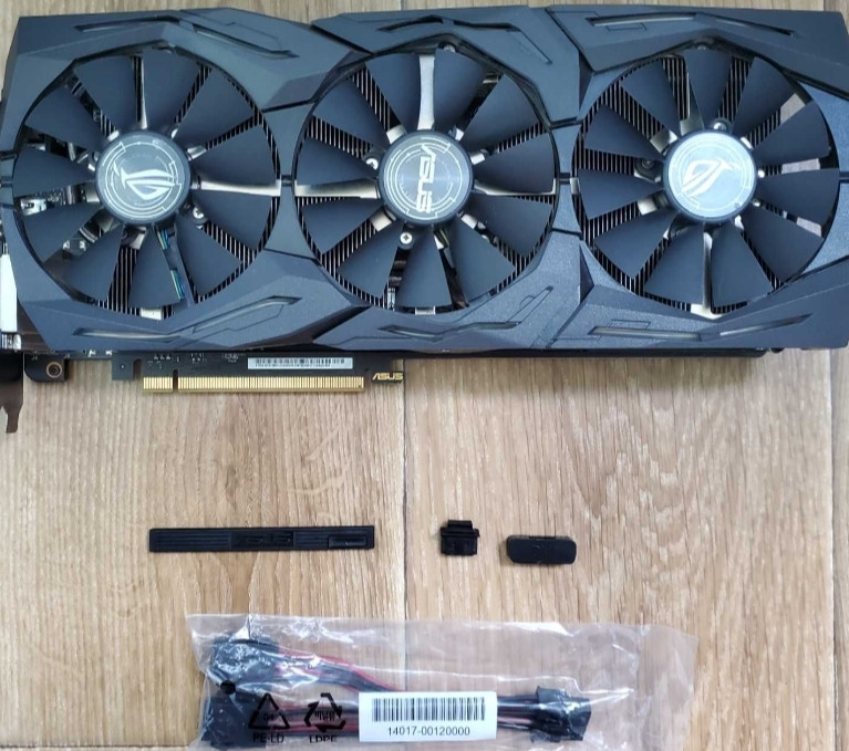 Видеокарта ASUS Nvidia ROG Strix GeForce GTX 1080 Ti 11Gb. Киев - изображение 2
