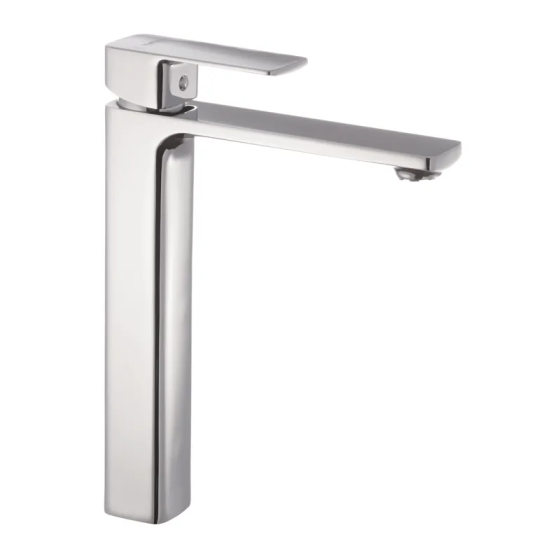 Високий змішувач для умивальника Haiba Kubus 001 (HB0839) Харків