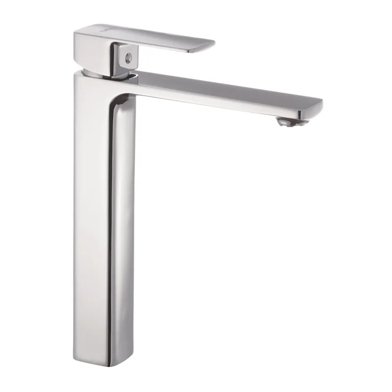 Високий змішувач для умивальника Haiba Kubus 001 (HB0839) Харків - фото 1