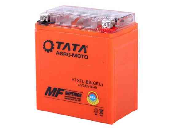 Аккумулятор YTX7L-BS OUTDO гелевый 7АH 113*70*132mm оранжевый Мукачево
