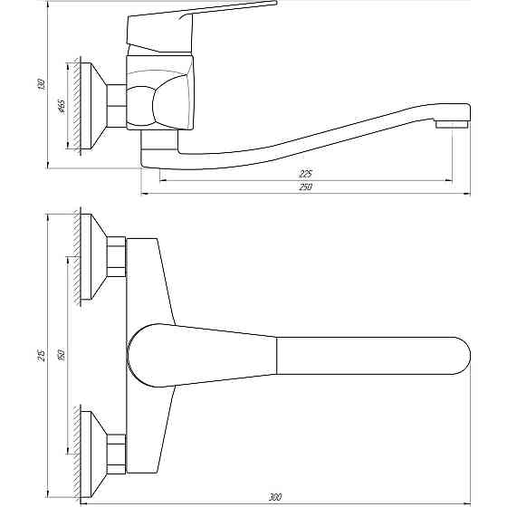 Смеситель для кухни DOMINO BLITZ DBC-104 (000019166) Киев