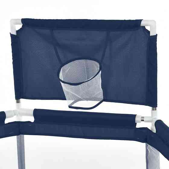 Детская кровать-манеж MR 1340-BL, ширина с ножками 132 см Винница