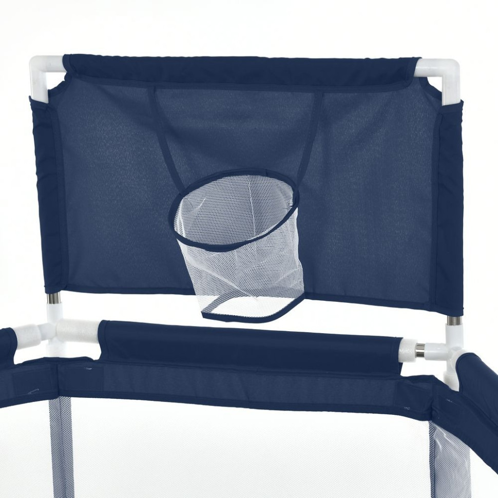 Детская кровать-манеж MR 1340-BL, ширина с ножками 132 см Винница - изображение 4