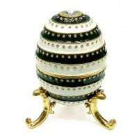 Декоративна скринька-яйце в стилі Фаберже Київ - фото 1