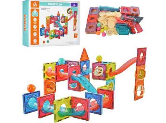 Магнитный конструктор лабиринт 72 детали Limo Toy Развивающая игрушка Каменец-Подольский
