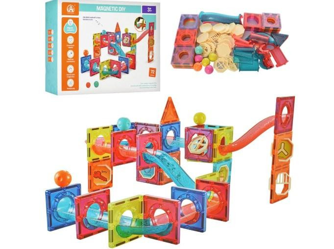 Магнитный конструктор лабиринт 72 детали Limo Toy Развивающая игрушка Каменец-Подольский - изображение 2