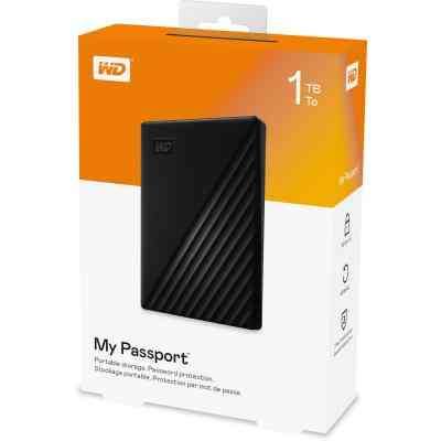Зовнішній жорсткий диск 2.5" 1TB WD (WDBYVG0010BBK-WESN) Вінниця