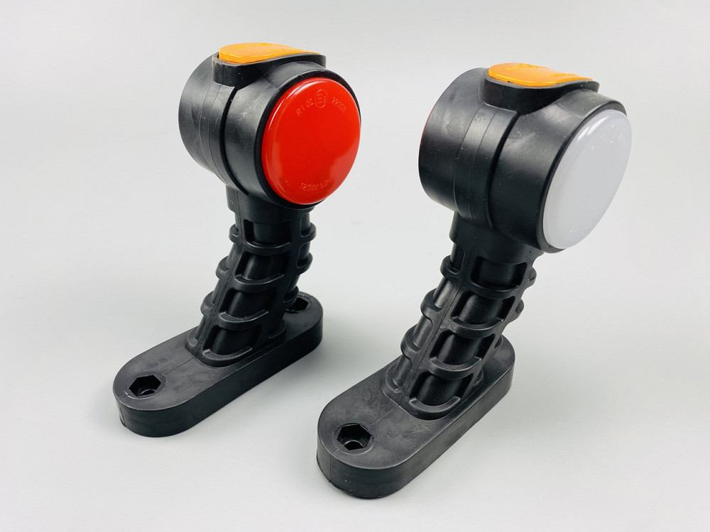 Світлодіодні 3-сторонні габаритні вогні для причепа двостороння габаритна фара задня фара 1 шт Мукачево - фото 7