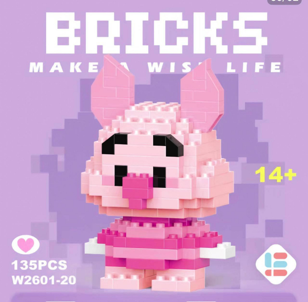 Конструктор Micro Bricks — набор мини-фигурок для детей и коллекционеров, разные персонажи и модели Киев - изображение 9