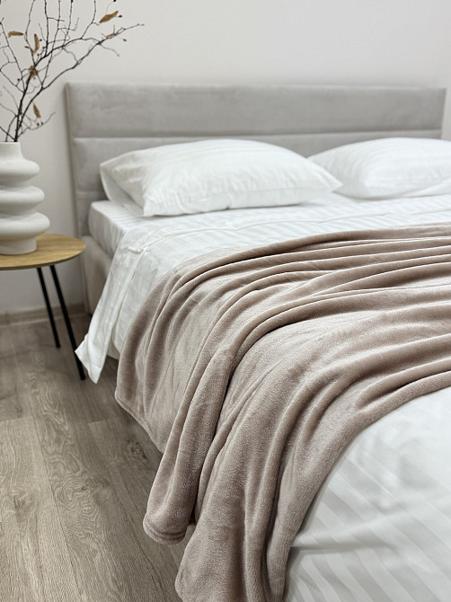 Ecotton Плед Ecotton 150х220 см Well Soft світло-рожевий пудровий (14-1305 Mushroom) Киев - изображение 4