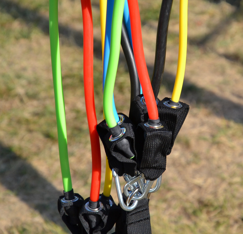 Набір трубчастих еспандерів Power System PS-4099 Total Expander Set 5шт. (до 55 кг.) Луцьк - фото 4