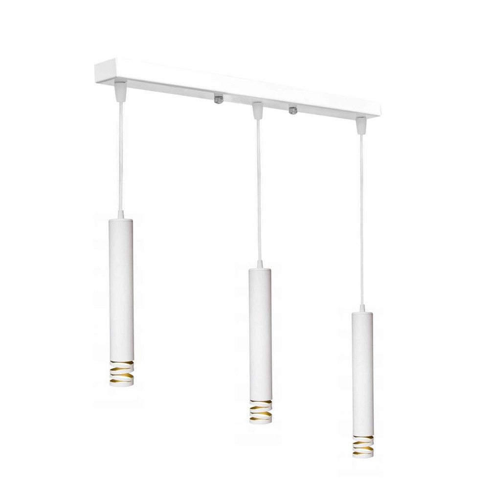 Светильник подвесной трубка 3 плафона Е27 Spiral NL 3622-3W Киев - изображение 1