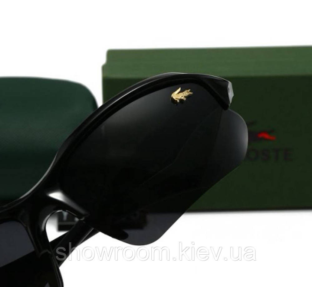 Чоловічі сонцезахисні спортивні окуляри Lacoste (23025) Київ - фото 2