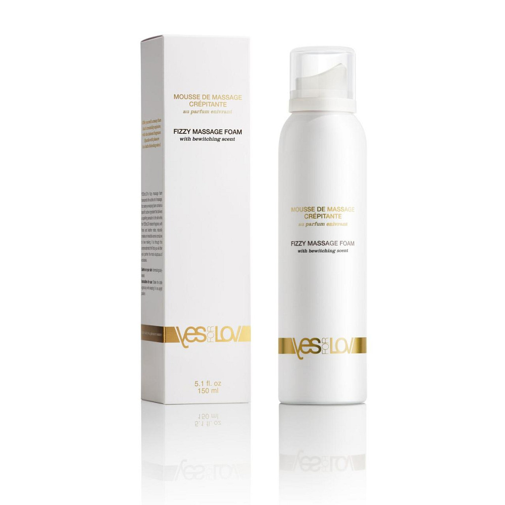 Масажна піна YESforLOV FIZZY MASSAGE FOAM with bewitching scent 150 мл Sex Aura Київ - фото 1