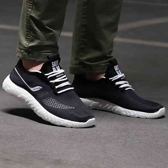 Кросівки Чоловічі Чорні Тканинні Boost Пінка (розміри: 40,41) Дніпро