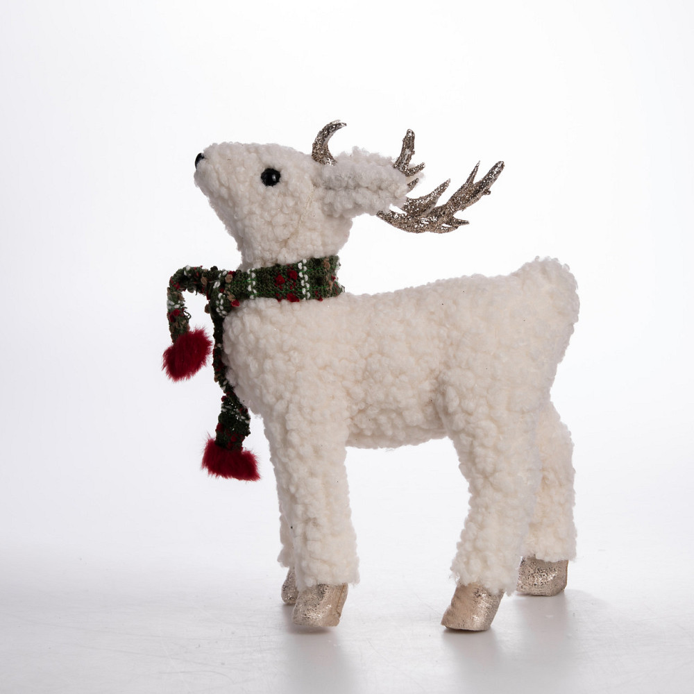 Новогодний олень для украшения елки 30 см Киев - изображение 2