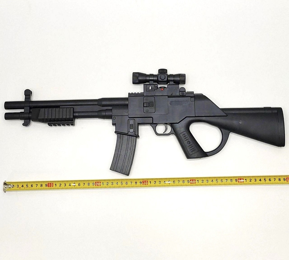 Автомат на кульках з лазерним прицілом 59 см Чорний (2338A) Чернігів - фото 6