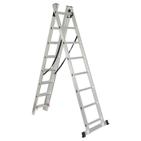 Sigma Лестница раскладывающаяся универсальная 8 ступеней 5.09м SIGMA (5032324) Коломия