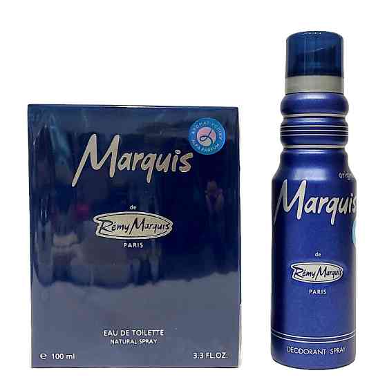 Набор для мужчин Marquis Remy Marquis (Туалетная вода 100 мл Дезодорант 175 мл) Запорожье