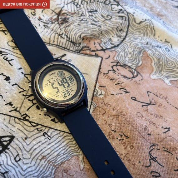 Дитячий наручний електронний годинник Skmei Game (Blue) Вінниця - фото 8