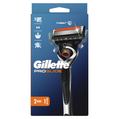 Бритва Gillette Fusion5 ProGlide Flexball з 2 змінними картриджами (7702018390816) Вінниця - фото 2