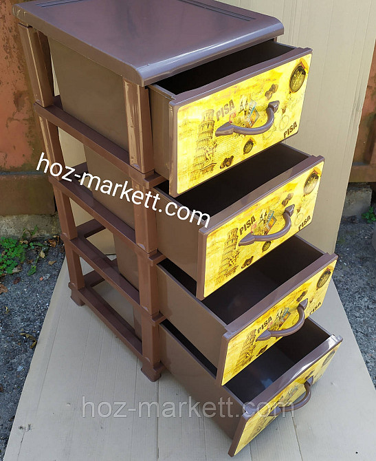Комод пластиковый Senyayla Пизанская башня Харьков - изображение 4