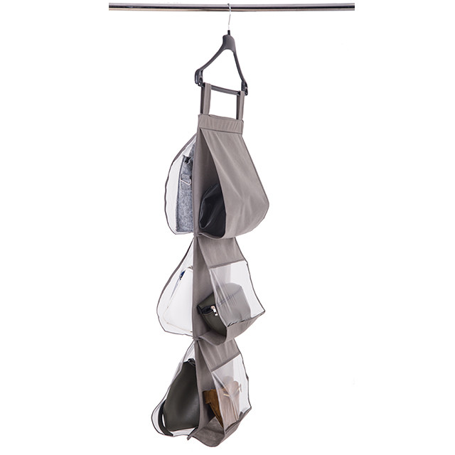 Подвесной органайзер для хранения сумок L (Серый) Сумы - изображение 3