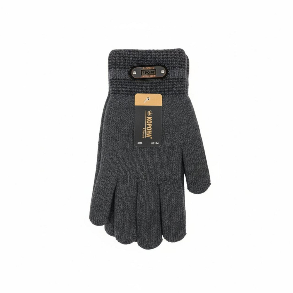 Чоловічі рукавички Корона подвійні на хутрі. Набір 4 шт. різного кольору Київ - фото 3