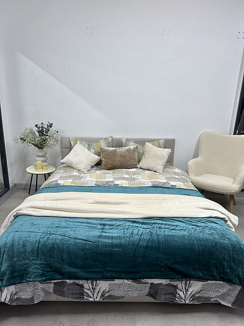 Ecotton Комплект постільної білизни Ecotton двоспальний 180х215 см бежевий Листя Київ - фото 8