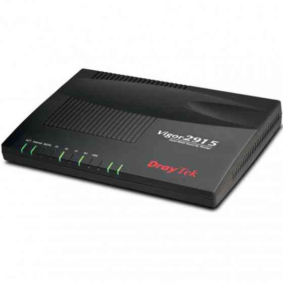 Маршрутизатор DrayTek Vigor 2915, 2 WAN GbE, 3 LAN GbE, 1 USB 2.0, 16 VPN, Multi-LAN (4+IP Routed Su Киев