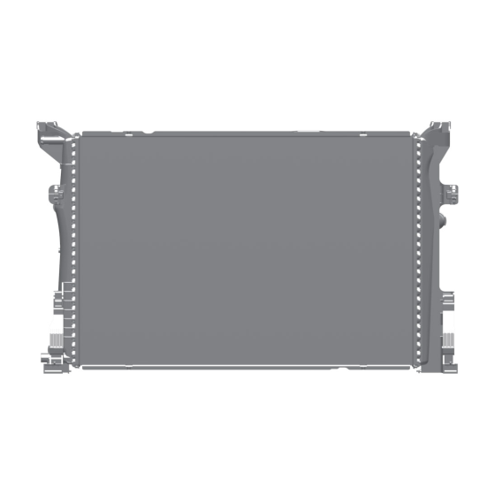 Mercedes-Benz  A2465001403 Основний радіатор охолодження CLA C117 CLA Shooting Brake X117 GLA X156 A-class W176 B-class W246 Одеса