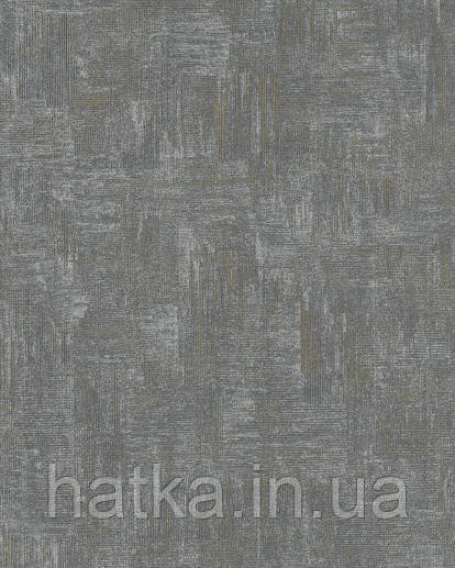 Шпалери вінілові на флізелін Marburg 82169 Giulia геометрія абстракція смуги точки 3д темно сині золотисті Київ - фото 1