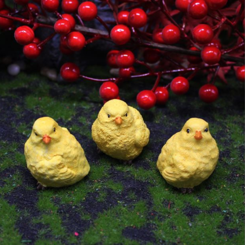 Пасхальный декор фигурка Цыпленок 4.5 х 3.8 х 2.5 см из полистоуна. Пасхальный подарок. Курча С Одесса - изображение 3