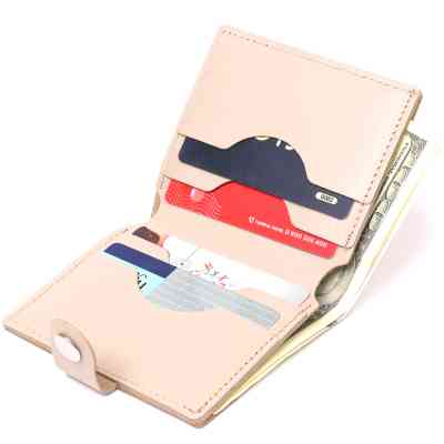 Портмоне Shvigel Кожаное Бежевое (16510) Винница