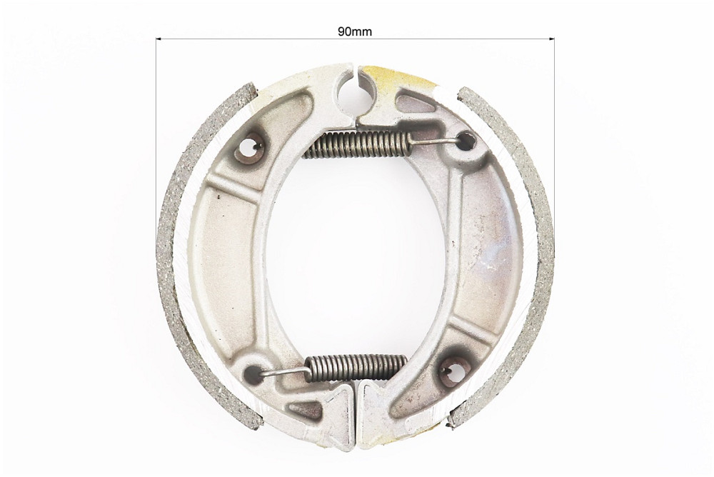 Гальмівні колодки барабан Honda DIO 50 (пружини під кутом), D=90mm Київ - фото 2