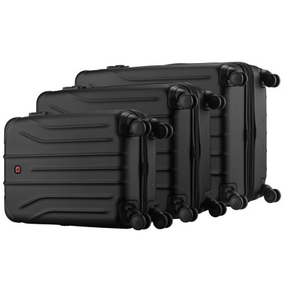 Набір валіз Wenger Oryson 3 в 1 (S,M,L) пластик, 4 колеса, чорний (653171) Вінниця - фото 7