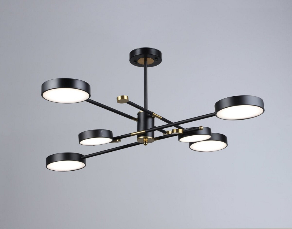 SIRIUS Люстар світлодіодна акрилова Sirius B /6 BK+COP Коломия - фото 1