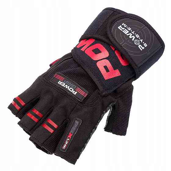 Рукавички для фітнесу Power System PS-2800 Power Grip Red M Каменское