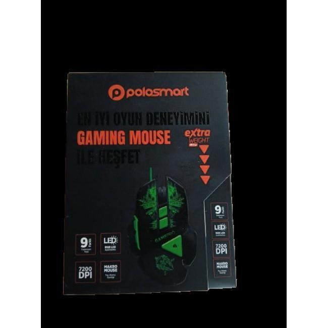 Комп'ютерна мишка PGS-302 провідна USB, ергономічна, оптична, для роботи та ігор, чорна Одеса - фото 6