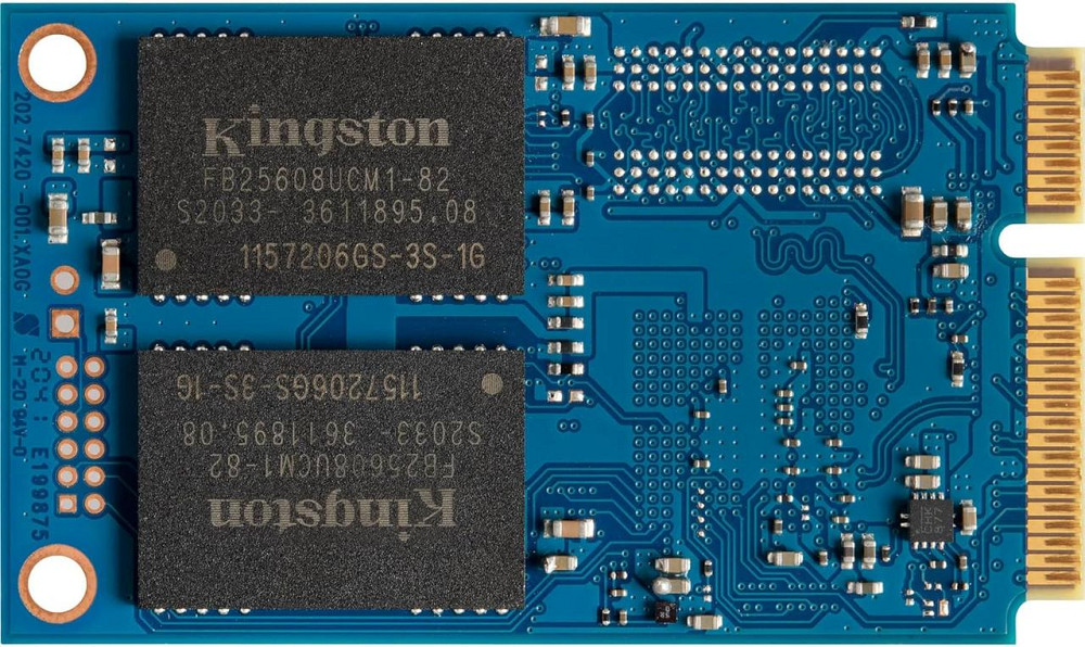SSD Kingston KC600 256GB mSATA SATA3 внутрішній для ноутбука та ПК чорний Київ - фото 6
