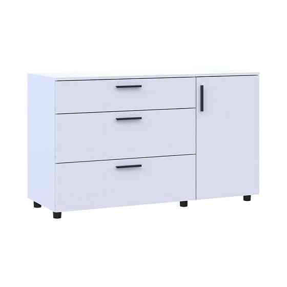 Комод Doros Торн Білий 3Ш/1Д 135х51.6х80 (DRS-012104) Львів