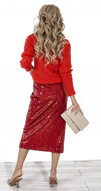 Красивый ажурный свитер (42-44) Киев - изображение 5