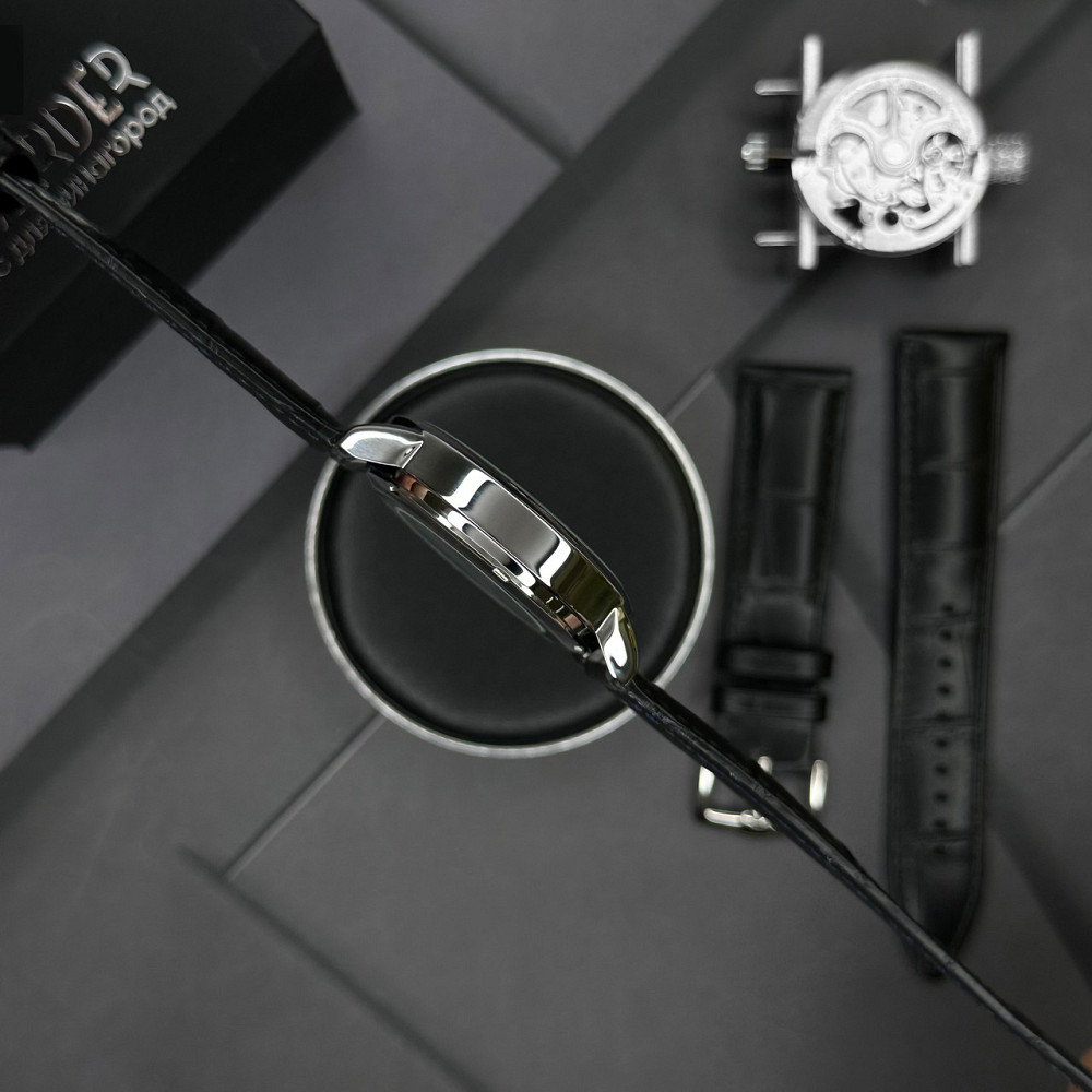 Чоловічий годинник Awarder 022 Київ II Silver-Black SBR Киев - изображение 6