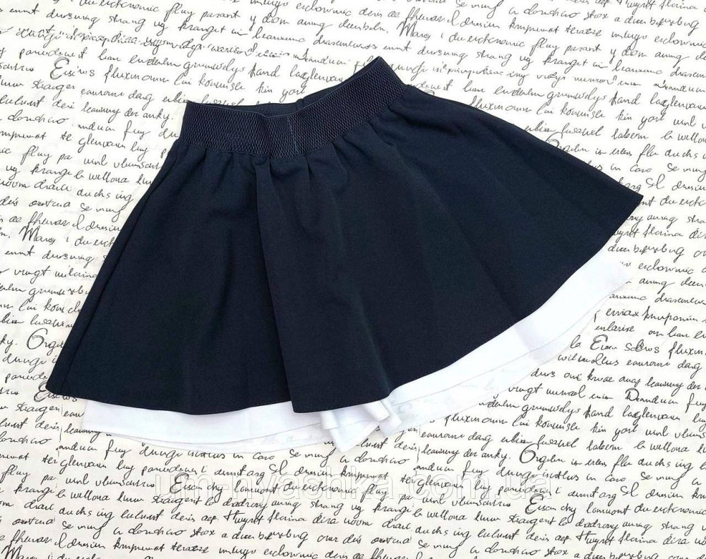 Спідниця-шорти синя152 Кривий Ріг - фото 1