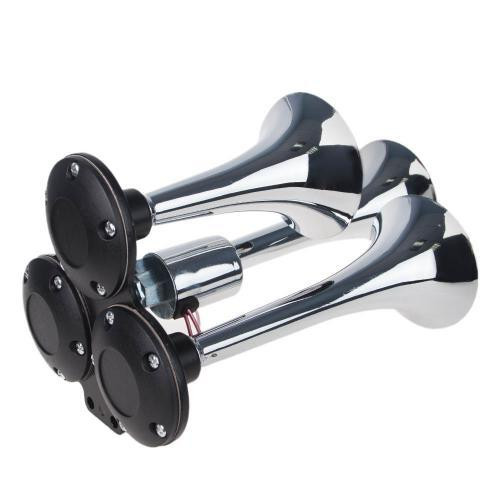 Пневматический сигнал CA-10377 CIKADA Elephant 3-дудки металл 12V/24V Харьков - изображение 7