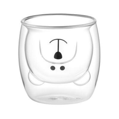 Набор стаканов Ardesto Animals 250 мл 2 шт прозорий (AR2625BA) Винница - изображение 2