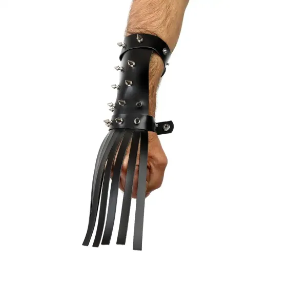 Шкіряна БДСМ рукавичка-хлист Art of Sex - Snake Львів