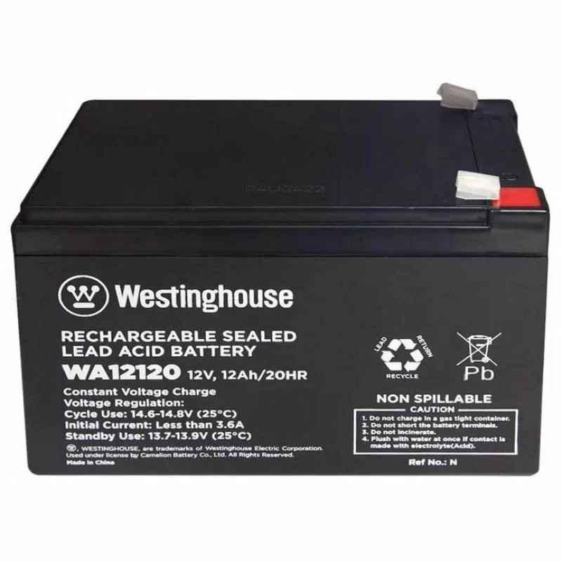 WA-12120 Батарея аккумуляторная свинцово-кислотная Westinghouse 12V, 12Ah, terminal F2 Ровно - изображение 1